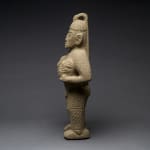 Basalt Statue of a Warrior, 500 CE - 1000 CE
