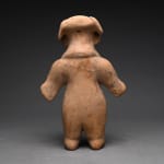 Jama Coaque Terracotta Sculpture of a Standing Woman, 200 BCE - 600 CE