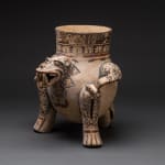 Guanacaste-Nicoya Jaguar Effigy Vessel, 800 CE - 1500 CE