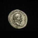 Silver Denarius of Emperor Vespasian, 69 CE - 79 CE