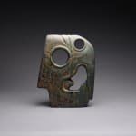 Mayan Jade Hacha of a Bird Head, 1000 CE - 1200 CE