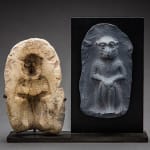 Old Babylonian Clay Mould with Seated Monkey, 2000 BCE - 1700 BCE