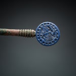 Lapis Lazul Bronze Pin, 2700 BCE - 1700 BCE