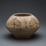 Slip-Painted Terracotta Bowl with Pipal Leaf Design, 2800 BCE - 2600 BCE