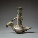 Bactria-Margiana copper-alloy vessel in the shape of a bird, 1500 BCE - 1000 BCE