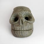 Green Stone Skull, 200 CE - 700 CE