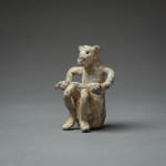 Bactrian lead miniature figurine of a monkey, 600 BCE - 300 BCE