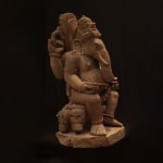 Indonesian Volcanic Andesite Sculpture of Ganesh, 16th Century CE - 19th Century CE