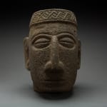 Basalt Trophy Head, 100 CE - 500 CE