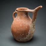 Terracotta Spouted Jug with Conjoined Loops Handle, 1200 BCE - 700 BCE