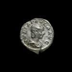 Silver Denarius of Empress Julia Paula, 219 CE - 220 CE