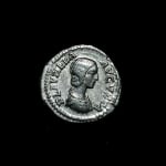 Silver Denarius of Empress Plautilla, 202 CE - 205 CE