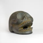 Aztec Black Stone Skull, 13th Century CE - 15th Century CE