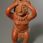 Mayan Sculpture of a Woman Carrying a Vessel, 6th Century CE - 9th Century CE