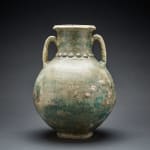 Parthian Pale Green Glazed Terracotta Amphora, 100 CE - 200 CE