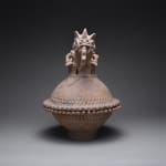 Terracotta Incense Burner, 500 CE - 1100 CE