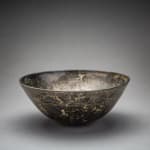Sassanid Silver Bowl with Incised Decorations, 200 CE - 600 CE