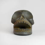 Aztec Black Stone Skull, 13th Century CE - 15th Century CE