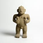 Basalt Sculpture of a Standing Man, 500 CE - 1000 CE
