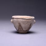 New Kingdom Frit Cup with Incised Lotus Decorations, 1600 BCE - 1100 BCE