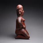 Terracotta Sculpture of a Kneeling Woman, 300 BCE - 300 CE