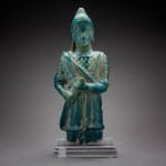 Parthian faience statuette of the God Mithra/ Mitra, 100 CE - 300 CE