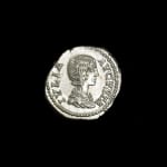 Silver Denarius of Empress Julia Domna, 196 CE - 211 CE