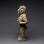 Basalt Statue of a Warrior, 500 CE - 1000 CE
