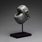 Atlantic Watershed Jade Mace Head in the Form of a Skull, 300 BCE - 300 CE