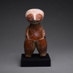 Chinesco Style (Type C) Nayarit Terracotta Sculpture of a Standing Figure, 300 BCE - 300 CE