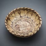 Monochrome Terracotta Bowl, 200 CE - 300 CE