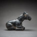 Parthian stone figurine of a crouching horse, 100 BCE - 200 CE