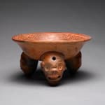Zoomorphic Tripod Bowl, 800 CE - 1200 CE