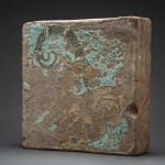 Painted Tile with Ibex, 900 BCE - 600 BCE