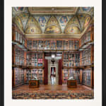Mario Basner, Morgan Library I, Classic Black Frame, White Liner