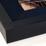 Mario Basner, Choices, Classic Satin Black Frame, White Liner