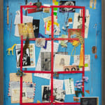 Vik Muniz, Letter Rack Hong Kong (Brown) (Handmade), 2019