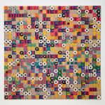 Alighiero Boetti, Senza Titolo (Giordano è Stato Battezzato è Sera Piove…), 1992