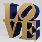 Robert Indiana, ART Blue Red, 1972-1997
