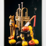 Awol Erizku, Nefertiti - Miles Davis (Black), 2023