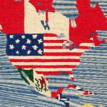 Alighiero Boetti, Senza Titolo (Giordano è Stato Battezzato è Sera Piove…), 1992