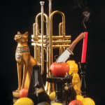 Awol Erizku, Nefertiti - Miles Davis (Black), 2023