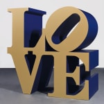 Robert Indiana, ART Blue Red, 1972-1997