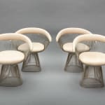 Warren Platner, Dining chairs set of 4, 1960