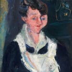 Chaïm Soutine, Jeune Servante (Waiting Maid, also known as La Soubrette), c. 1933