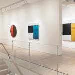 Callum Innes, Untitled Lamp Black / Titanium White, 2024