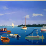 Tom McKinley, Rainbow Striped Room, 2017