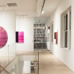 Callum Innes, Untitled Lamp Black / Titanium White, 2024