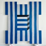 Stephen Hannock, Flooded River with Tilted Tree, 2000