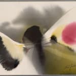 Paul Jenkins, Phenomena Lasting Sun for a Moment, 1987